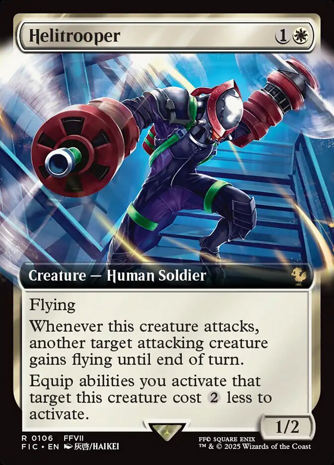Helitrooper (106) - [Extended Art] Final Fantasy Commander (FIC)