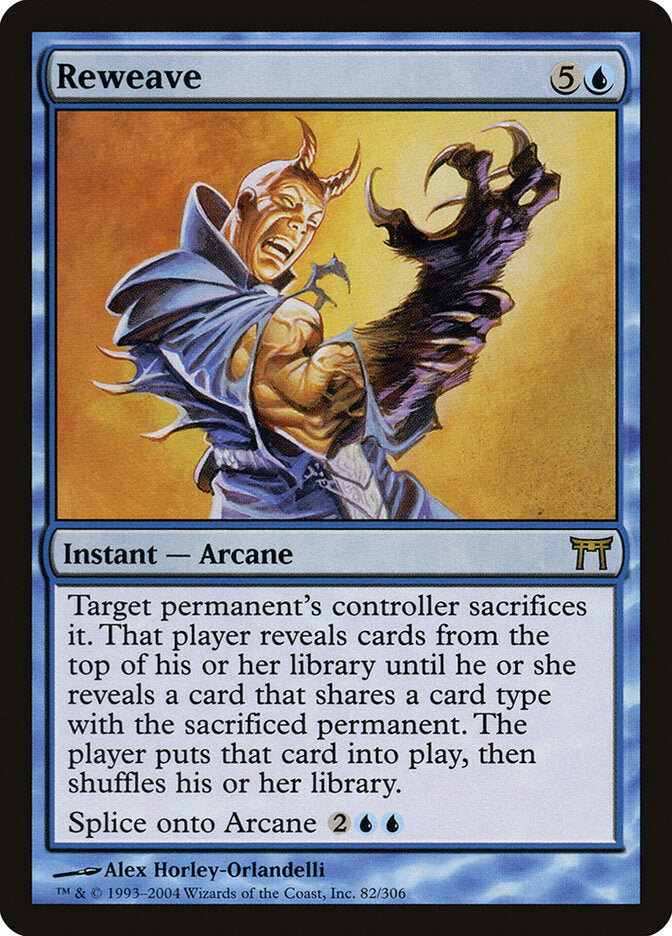 Reweave (82) - Champions of Kamigawa (CHK)