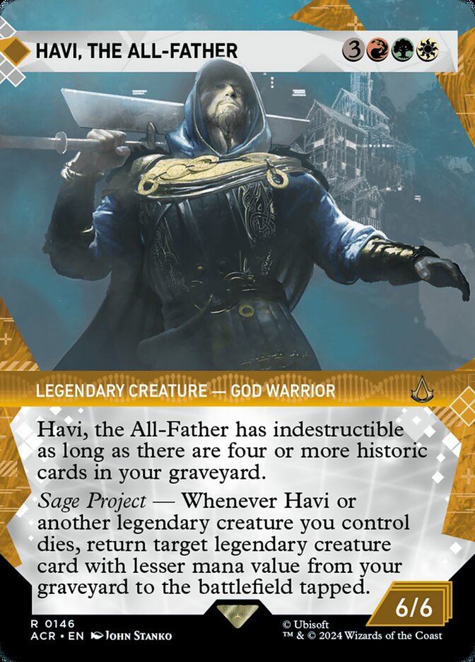 Havi, the All-Father - [Foil, Showcase] Assassin's Creed (ACR)