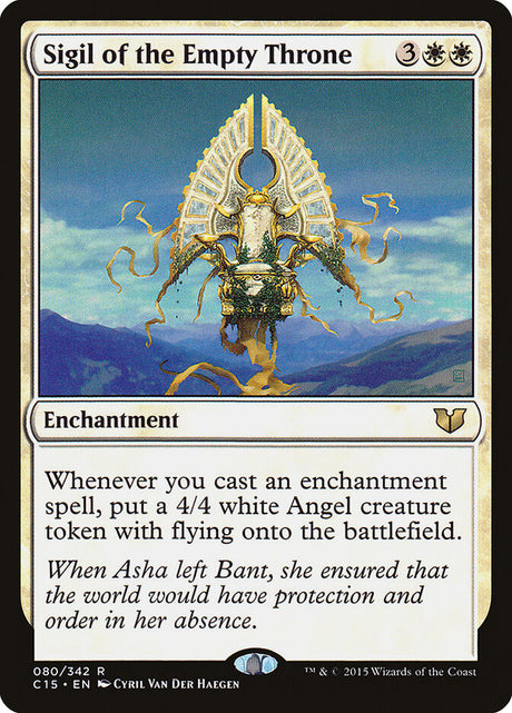 Sigil of the Empty Throne (80) - Commander 2015 (C15)