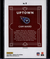 2025 Donruss Optic #6 Cam Ward Uptown