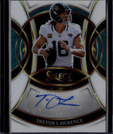 2025 Select Trevor Lawrence White Signatures Auto /35 #SP-TVL