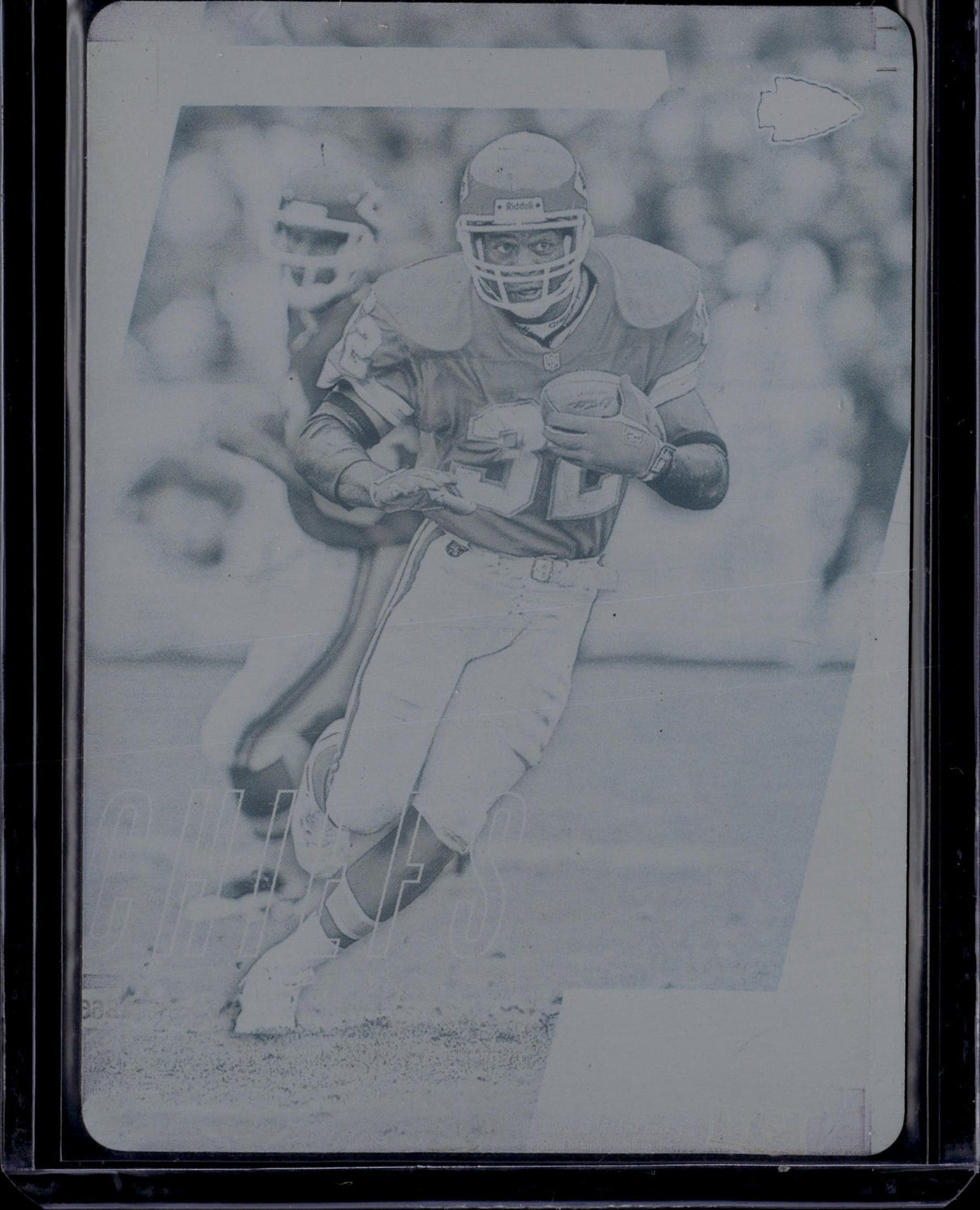 2017 Panini Absolute #130 Marcus Allen Printing Plates Cyan #/1