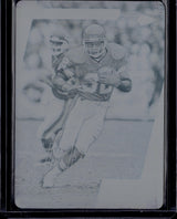 2017 Panini Absolute #130 Marcus Allen Printing Plates Cyan #/1