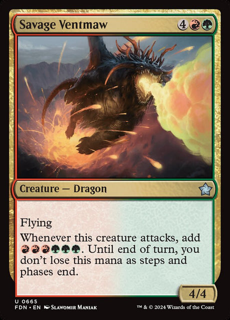 Savage Ventmaw (665) - Foundations (FDN)