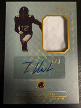 2024 Keepsake Edition Travis Hunter Gem Patch Autographs 1/1 GPA-TH2