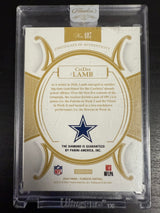 2020 Panini Flawless #107 CeeDee Lamb Diamonds #/7