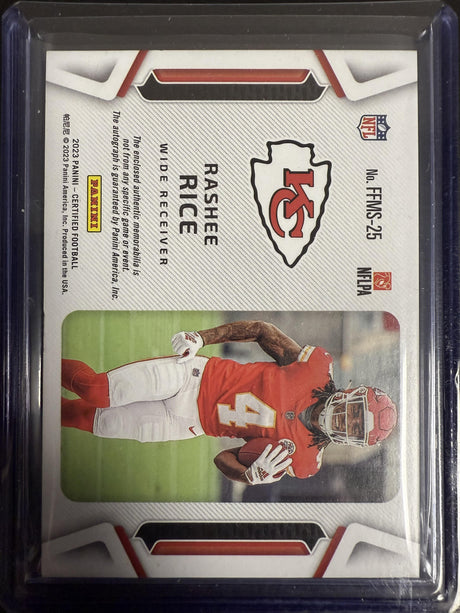2023 Panini Certified Rashee Rice Freshman Fabric Mirror Signatures /399