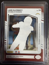 2024 Clearly Donruss #68 Ladd McConkey Clearly Rated Rookie Autographs Red #/149