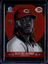 2025 Bowman Chrome Elly De La Cruz Bowman Ascensions Red /5
