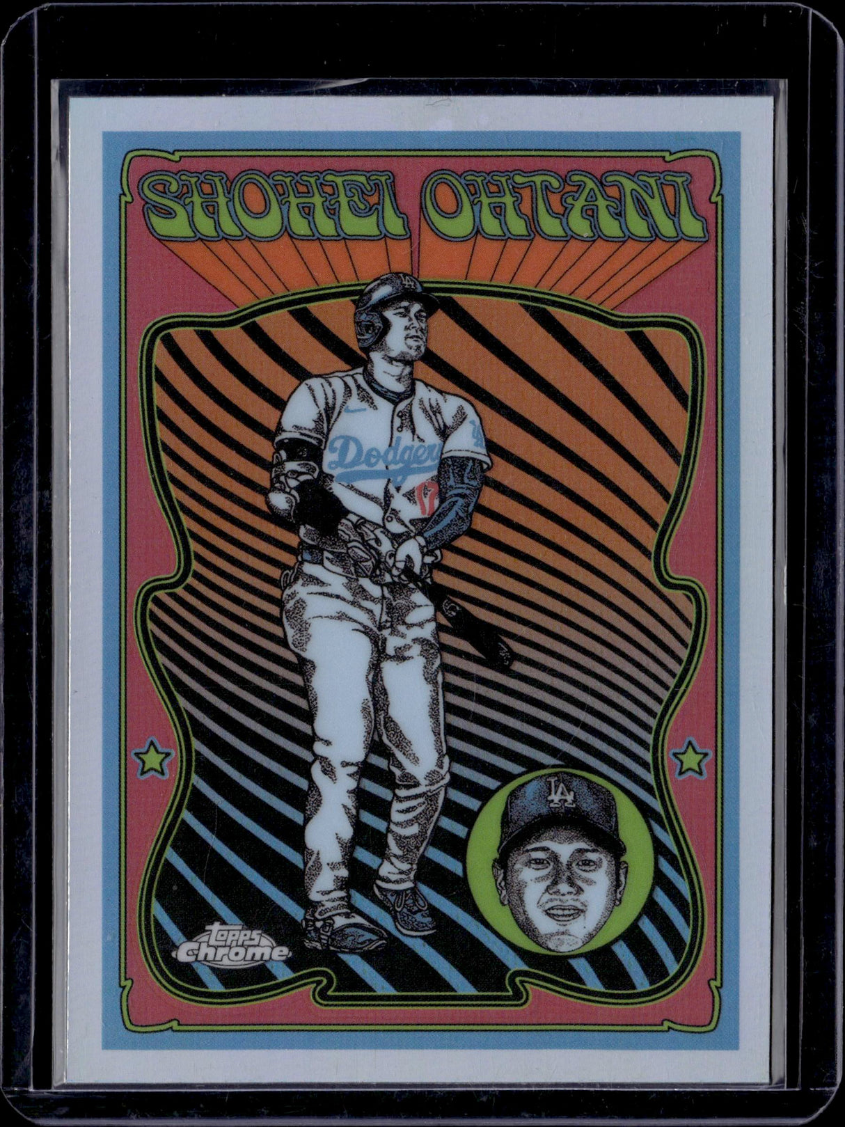2025 Topps Chrome #UV-1 Shohei Ohtani Ultra Violet All-Stars