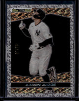 2021 Topps Update #BG-10 Aaron Judge Topps Black Gold Platinum Anniversary #/70
