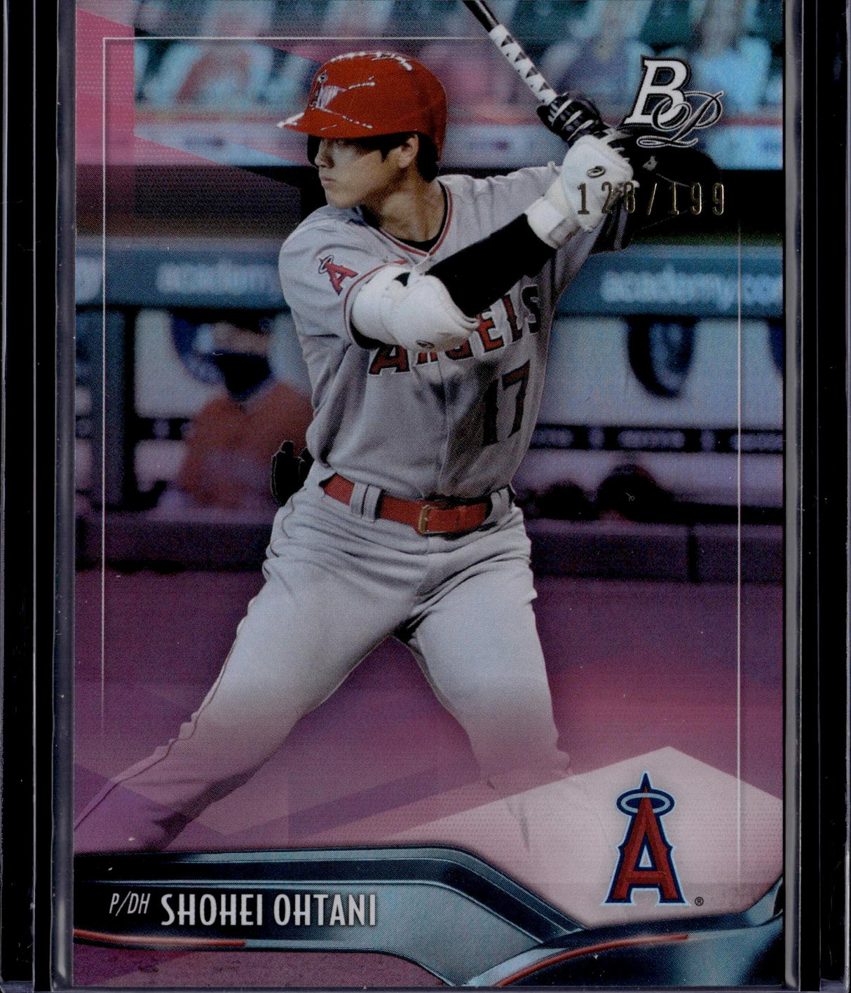 2021 Bowman Platinum #93 Shohei Ohtani Pink #/199
