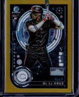 2024 Bowman #BAI-1 Elly De La Cruz Bowman A.I. Gold Refractors #/50