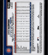 2025 Topps Chrome Kevin Alcántara Rookie Lava Lamp Autographs Green Yellow /125