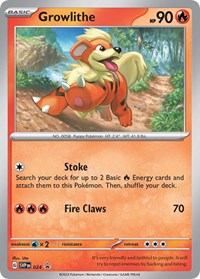 Growlithe - (24) - SV: Scarlet & Violet Promo Cards (SVP)