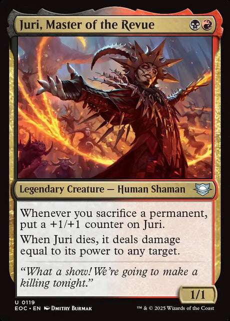 Juri, Master of the Revue (119) - Edge of Eternities Commander (EOC)