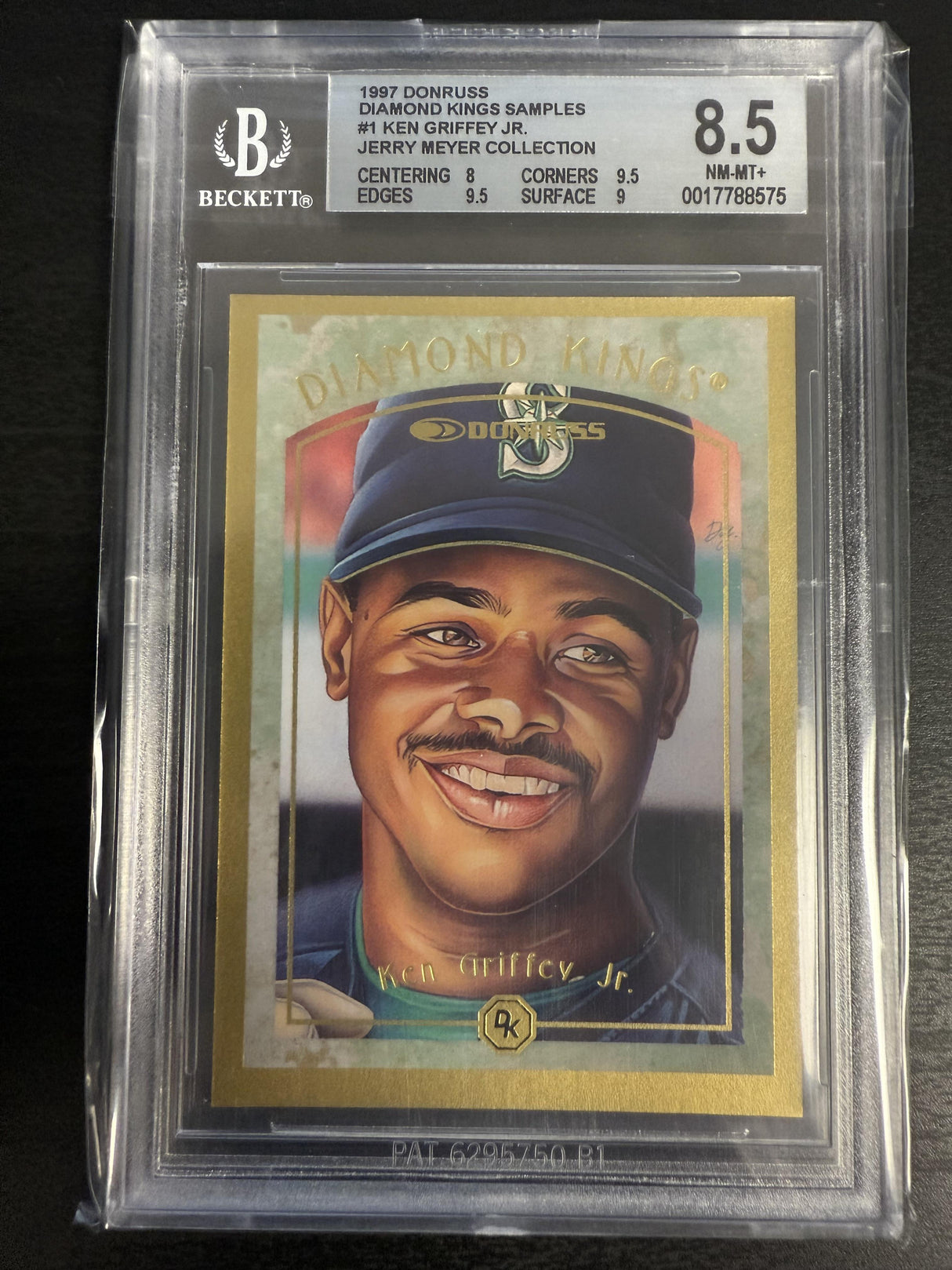 1997 Donruss Ken Griffey Jr. Diamond Kings EXECUTIVE BGS 8.5 /10000