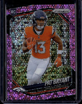 2025 Panini Prizm Pat Bryant No Huddle Pink Disco /25 #366