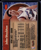 1998-99 Bowman's Best #26 John Stockton Refractors #/400