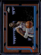 2025-26 Topps Chrome #187 Jalen Williams Orange Basketball Refractor #/25