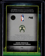 2025 Topps Chrome Giannis Antetokounmpo Tall Tales Gold Geometric Refractor /50