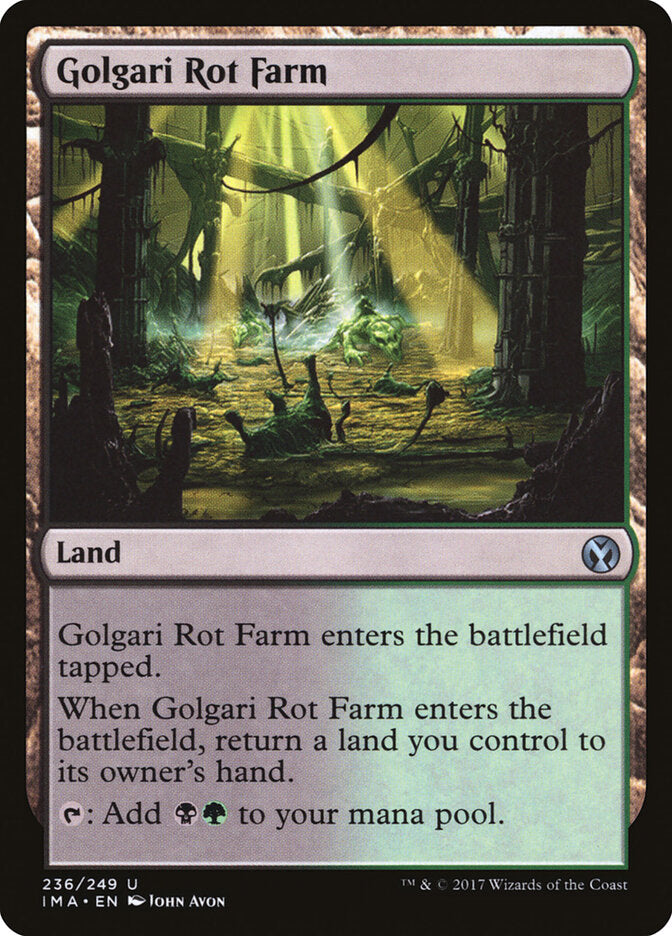 Golgari Rot Farm (236) - Iconic Masters (IMA)