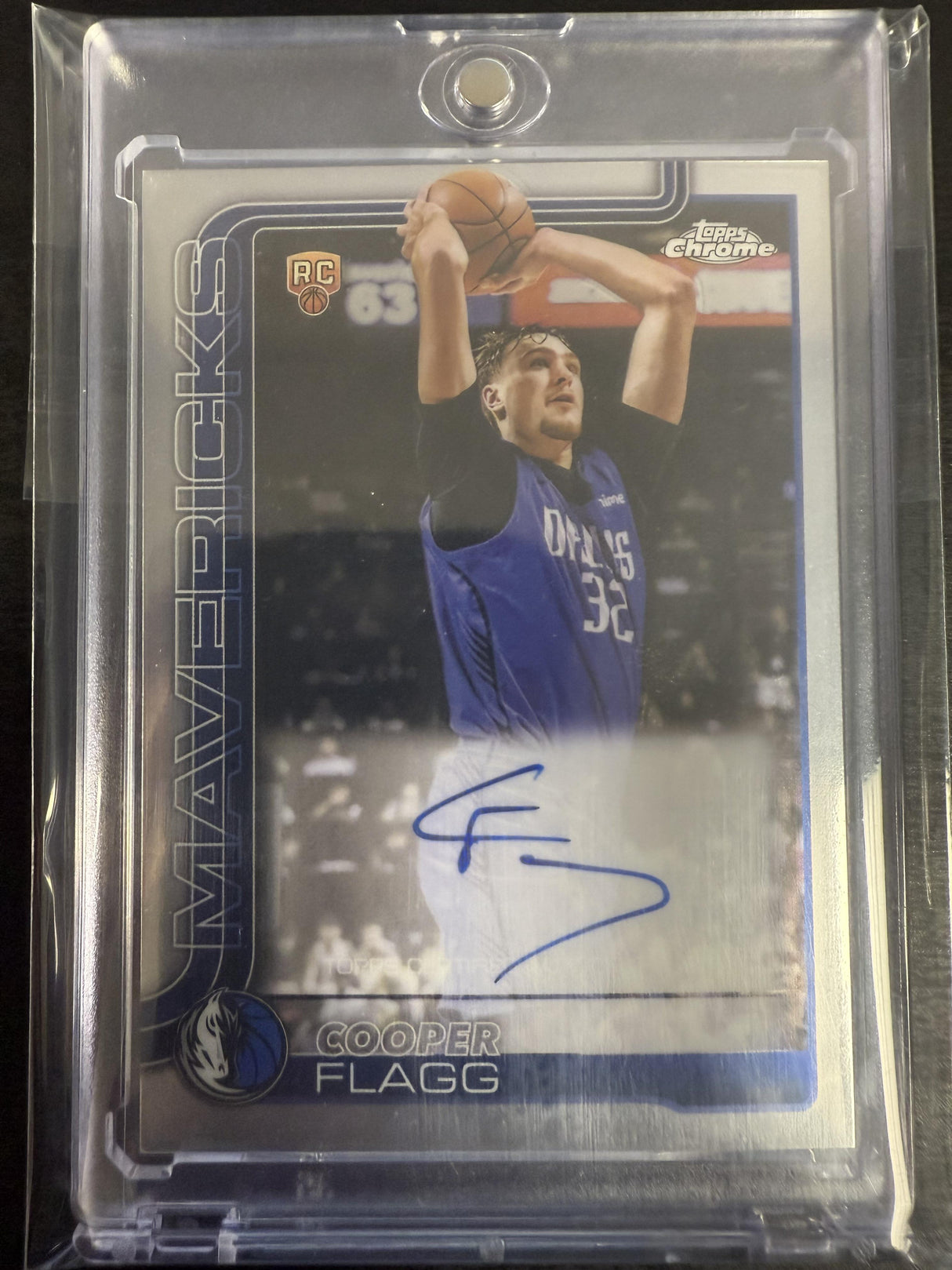 2025-26 Topps Chrome #TCAR-CF Cooper Flagg Chrome Rookie Autographs