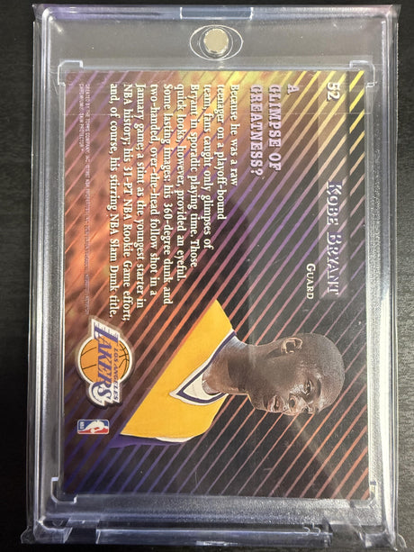 1996-97 Stadium Club Members Only 55 #52 Kobe Bryant