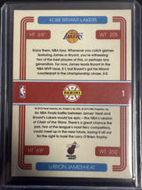 2010-11 Donruss #1 Kobe Bryant / LeBron James Duos