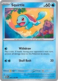 Squirtle (7) - SV: Scarlet & Violet 151 (MEW)