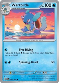 Wartortle (8) - SV: Scarlet & Violet 151 (MEW)
