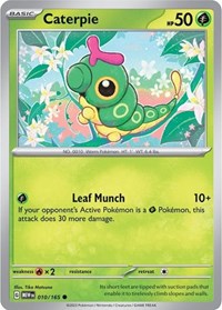 Caterpie (10) - SV: Scarlet & Violet 151 (MEW)