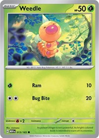 Weedle (13) - SV: Scarlet & Violet 151 (MEW)