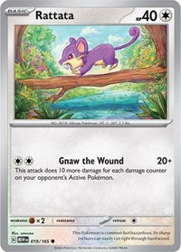 Rattata (19) - SV: Scarlet & Violet 151 (MEW)