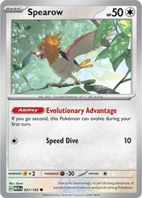 Spearow (21) - SV: Scarlet & Violet 151 (MEW)