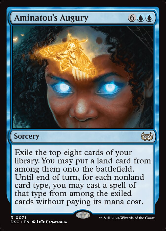 Aminatou's Augury (71) - Duskmourn: House of Horror Commander (DSC)