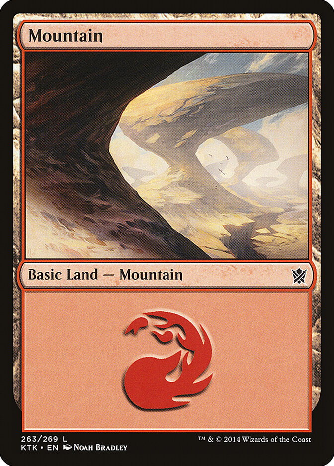 Mountain (263) - Khans of Tarkir (KTK)