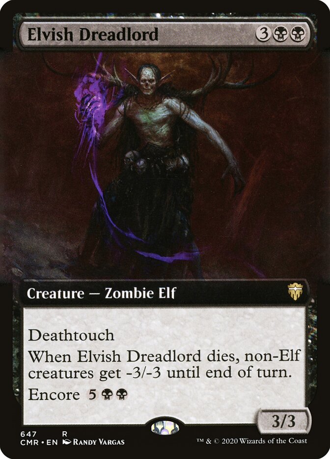 Elvish Dreadlord (647) - Commander Legends (CMR)
