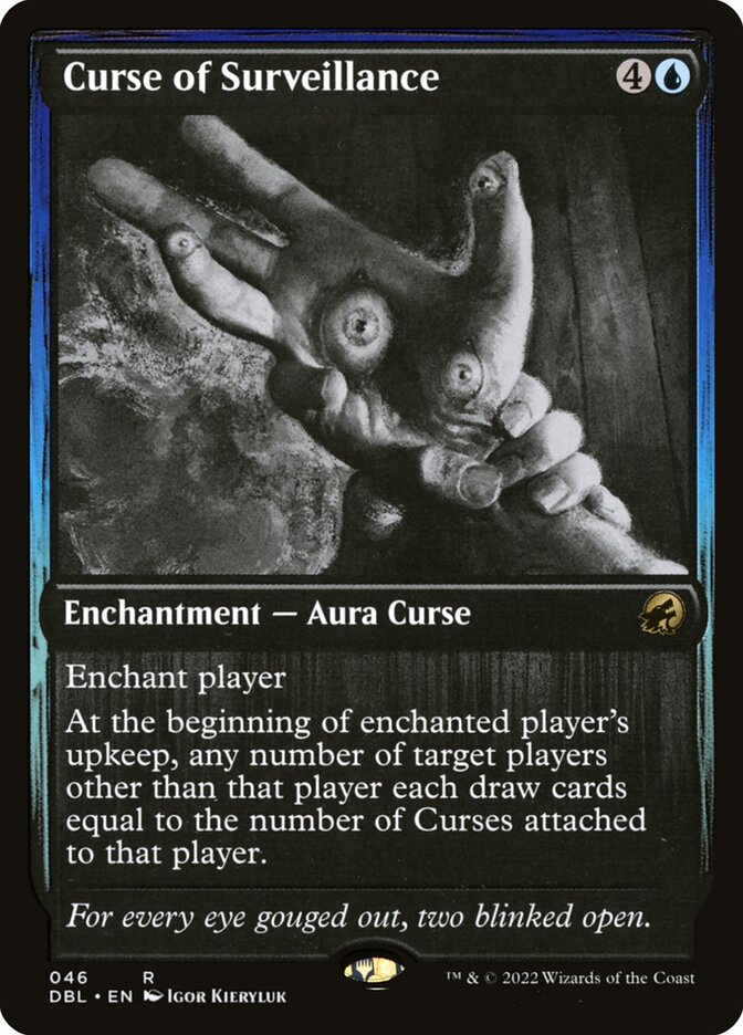 Curse of Surveillance - [Foil] Innistrad: Double Feature (DBL)