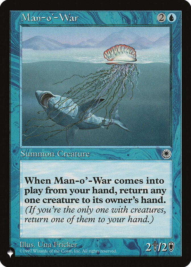 Man-o'-War (POR-59) - The List (PLST)