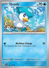 Quaxly - 050/193 (Summer 2023 Collector Chest) (50) - Miscellaneous Cards & Products (MCAP)
