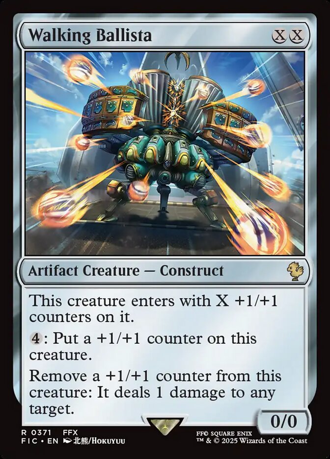 Walking Ballista (371) - [Surge Foil] Final Fantasy Commander (FIC)