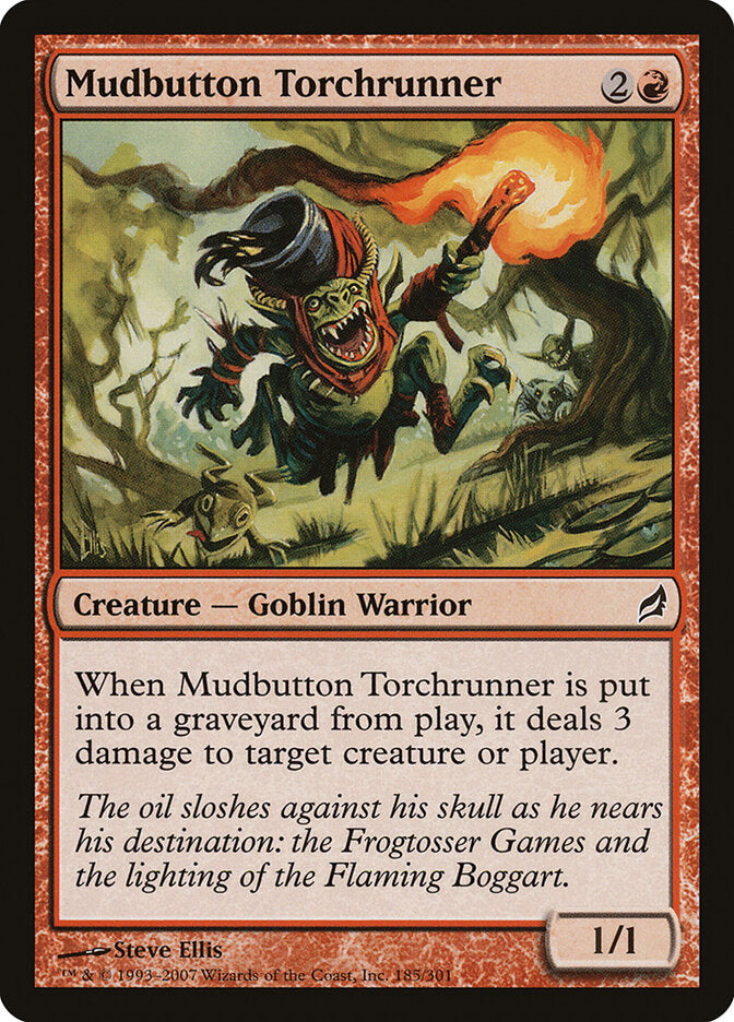 Mudbutton Torchrunner (185) - Lorwyn (LRW)