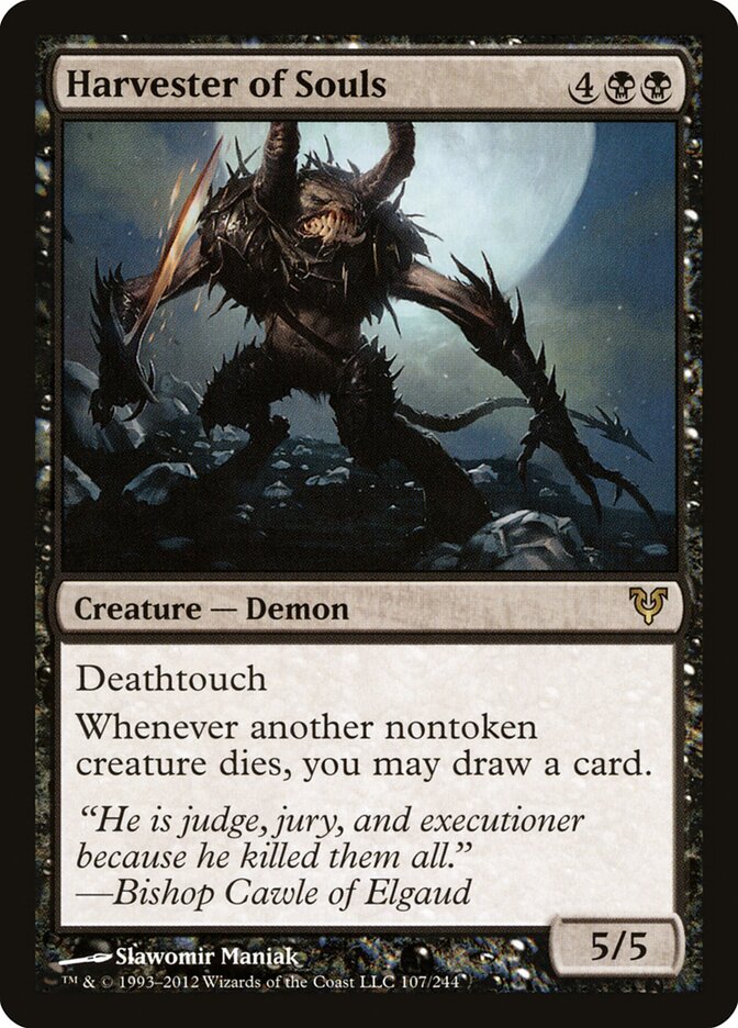 Harvester of Souls (107) - Avacyn Restored (AVR)