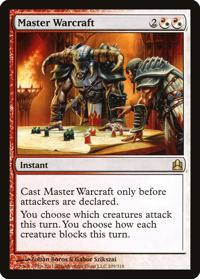 Master Warcraft (209) - Commander 2011 (CMD)