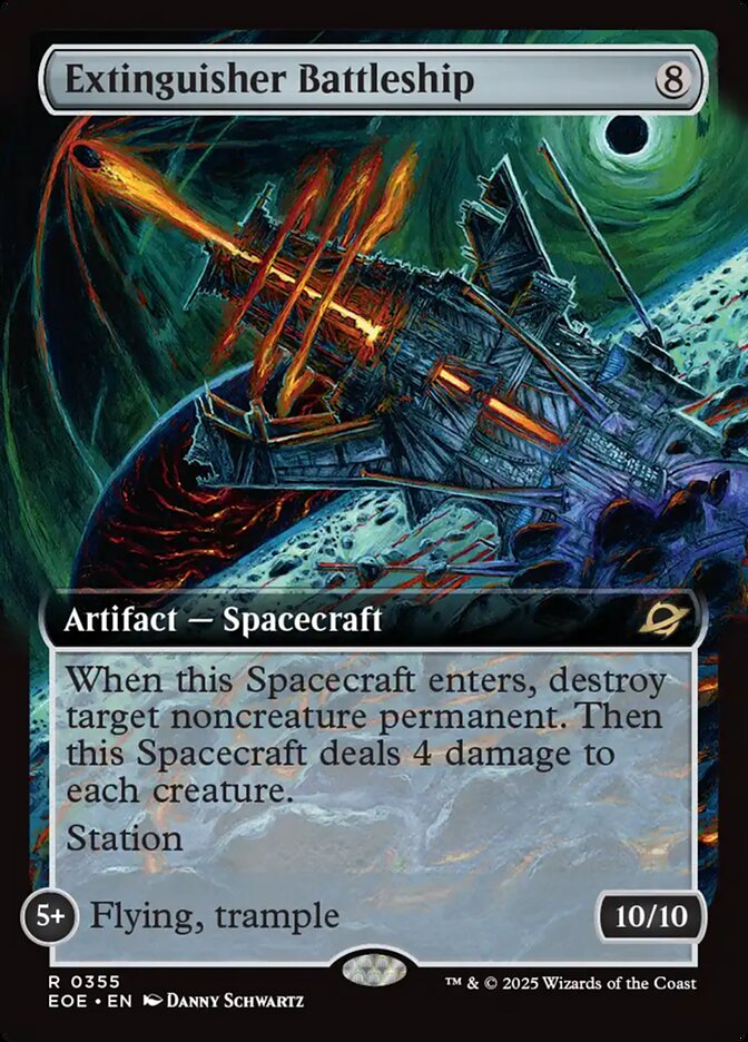 Extinguisher Battleship (355) - Edge of Eternities (EOE)