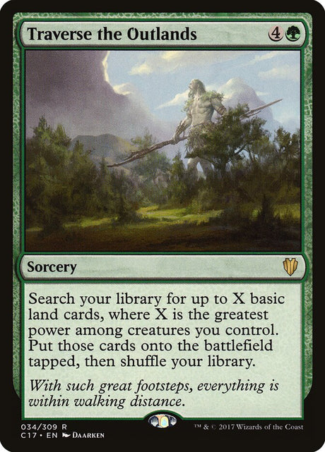Traverse the Outlands (34) - Commander 2017 (C17)