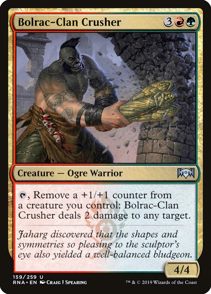 Bolrac-Clan Crusher (159) - Ravnica Allegiance (RNA)