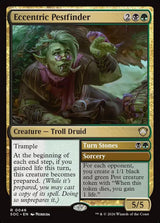 Eccentric Pestfinder // Turn Stones (46) - Secrets of Strixhaven Commander (SOC)